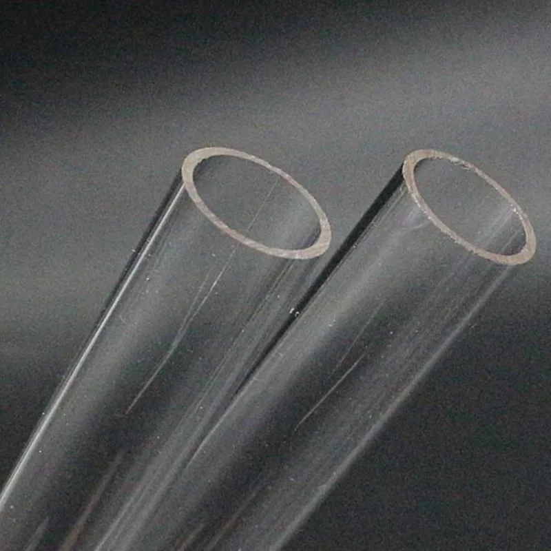 QUARKZMAN Acrylbuis, doorzichtige ronde buis, 6 mm (1/4 inch) ID, 15 mm, OD, 6 inch, voor lampen en lantaarns, waterkoelsysteem