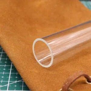 2 Barres Rondes En PMMA (acrylique) Transparent - Diamètre 5 Mm, Longueur 250 Mm, Solide, Neuf