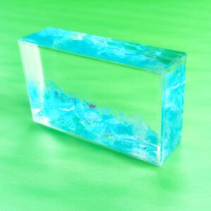 Ornamentos de secretária em acrílico