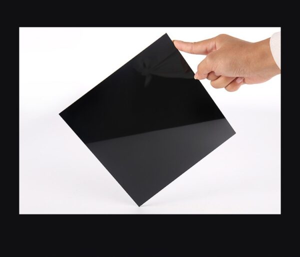Acrylic Mirrored Black Sheet