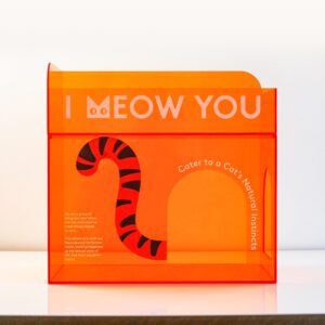 Casa acrílica para animais de estimação