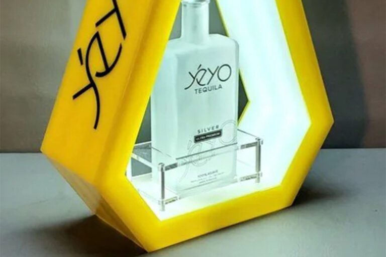 Stand acrílico para feiras e exposições