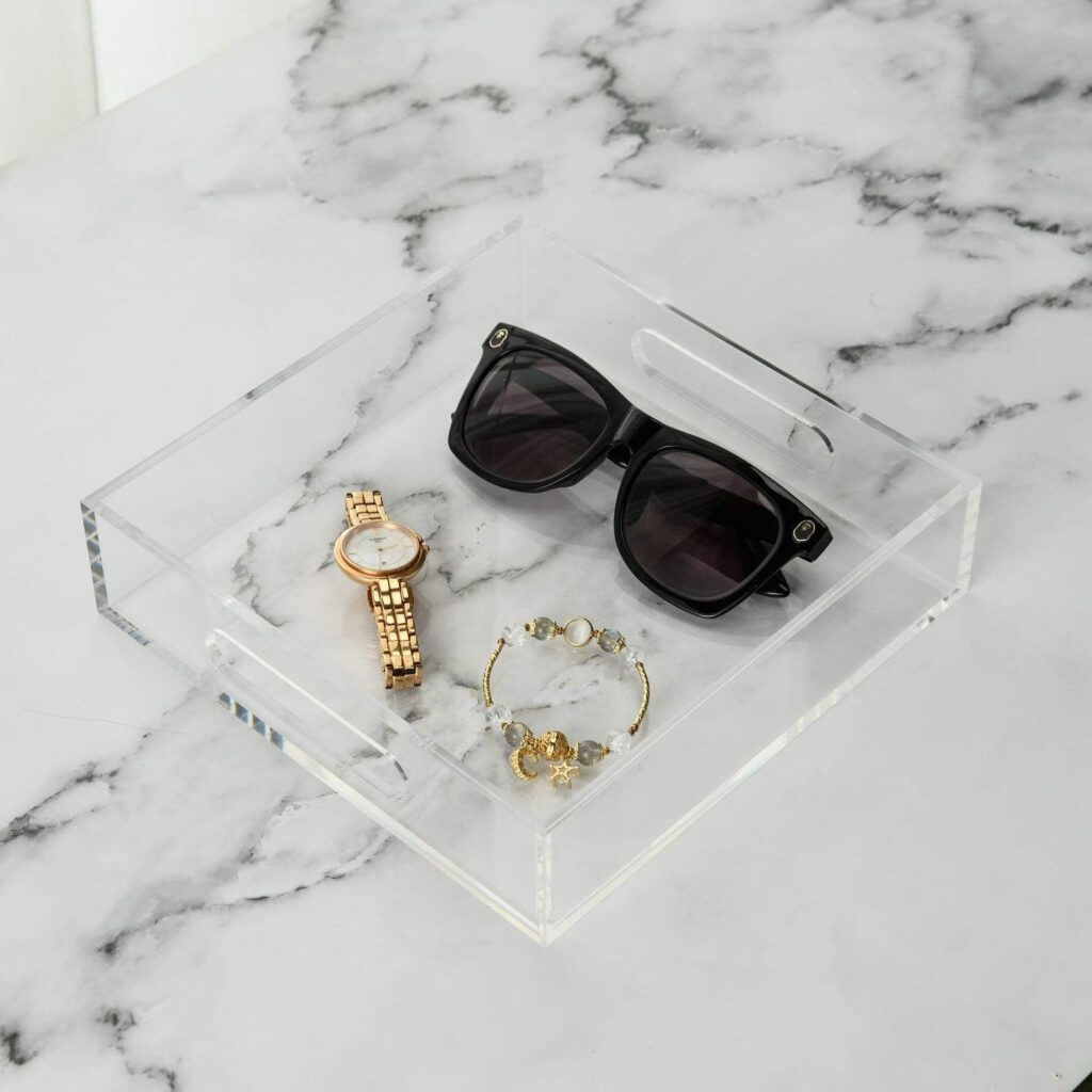 Balcão de tabuleiro em acrílico (3)