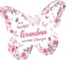 Butterfly-Shaped Acrylic Plaque