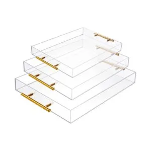 Clear Acrylic Serving Tray