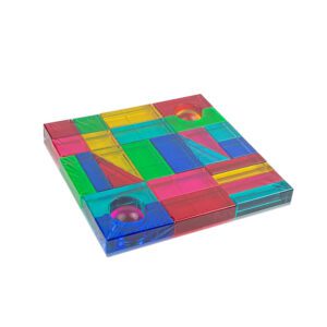 Varetas acrílicas quadradas coloridas