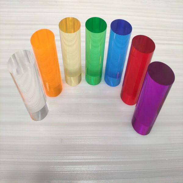 Colourful Acrylic Rod