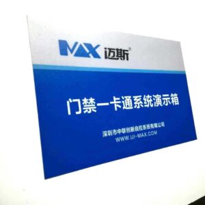 Sinal acrílico personalizado