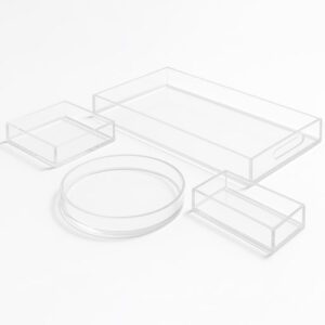 Tabuleiros acrílicos personalizados