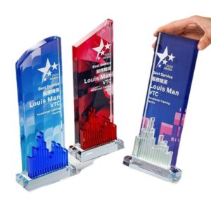Troféu acrílico personalizado
