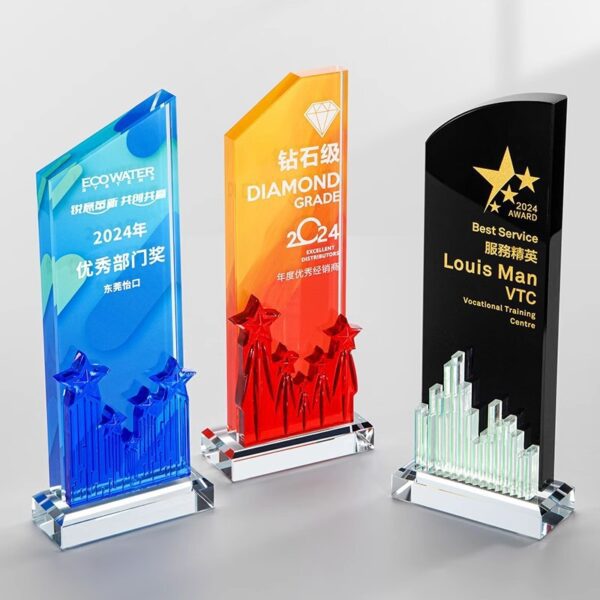 Custom Acrylic Trophy