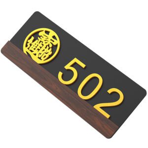 Sinais de hotel personalizados