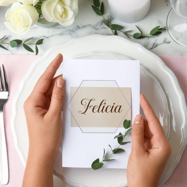 Table Number Sign