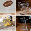 Acryl medaille beker