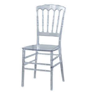 Cadeira acrílica transparente