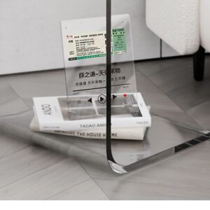 Mesa de apoio acrílica