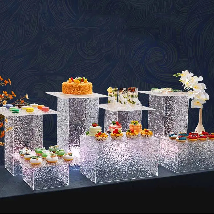 Custom Acrylic Buffet Stand