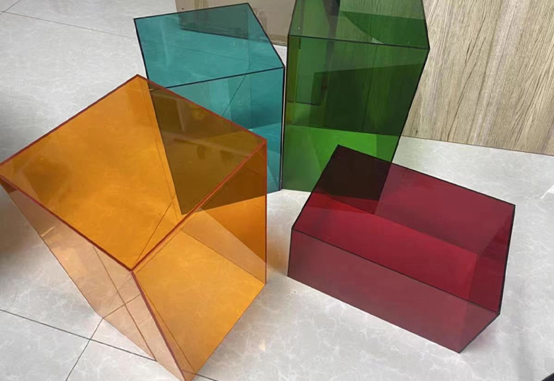 Impressão de caixa acrílica personalizada para armazenamento