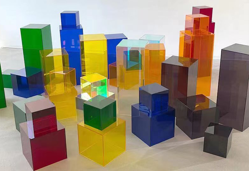 Impressão de caixa acrílica personalizada para armazenamento