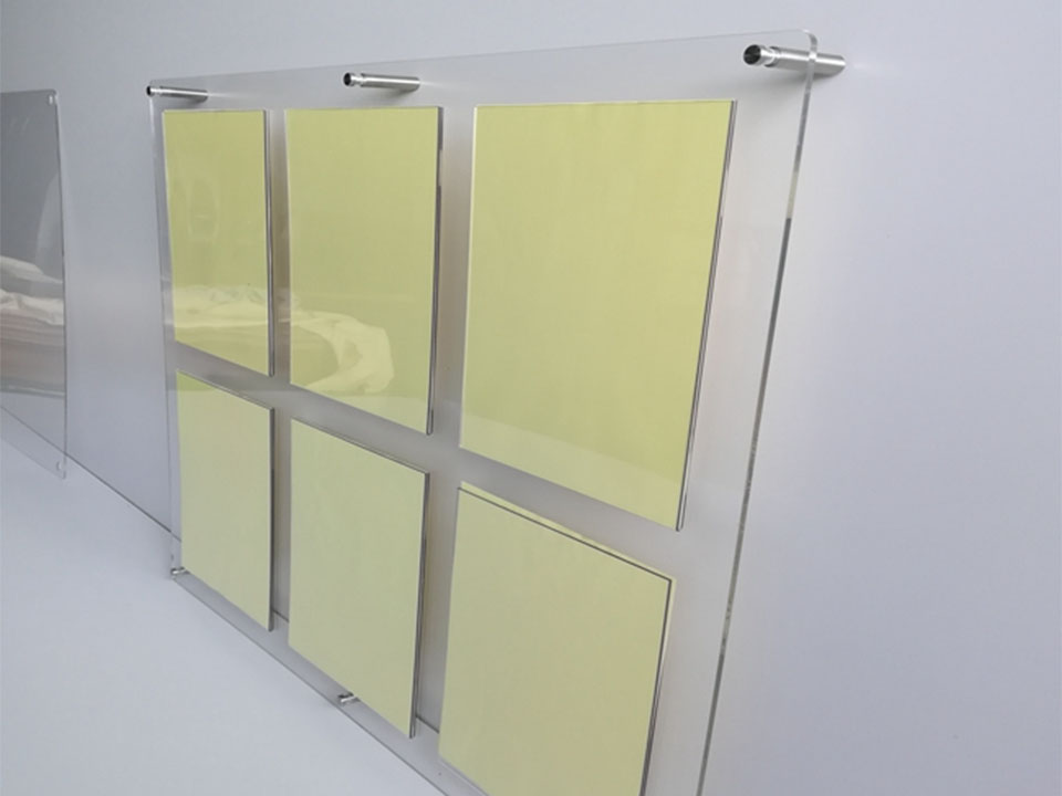 Clear Acrylic Staff Photo Boards