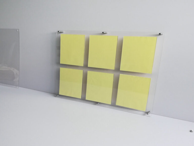 Clear Acrylic Staff Photo Boards