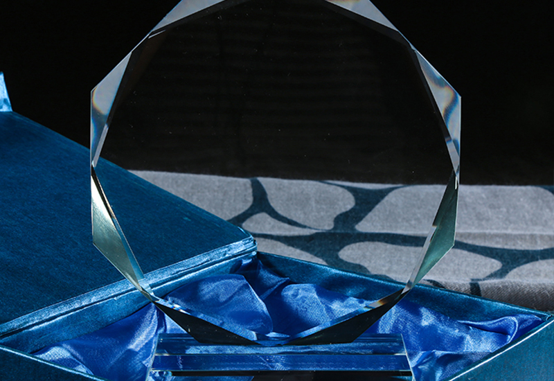 Crystal Trophy Awards Custom