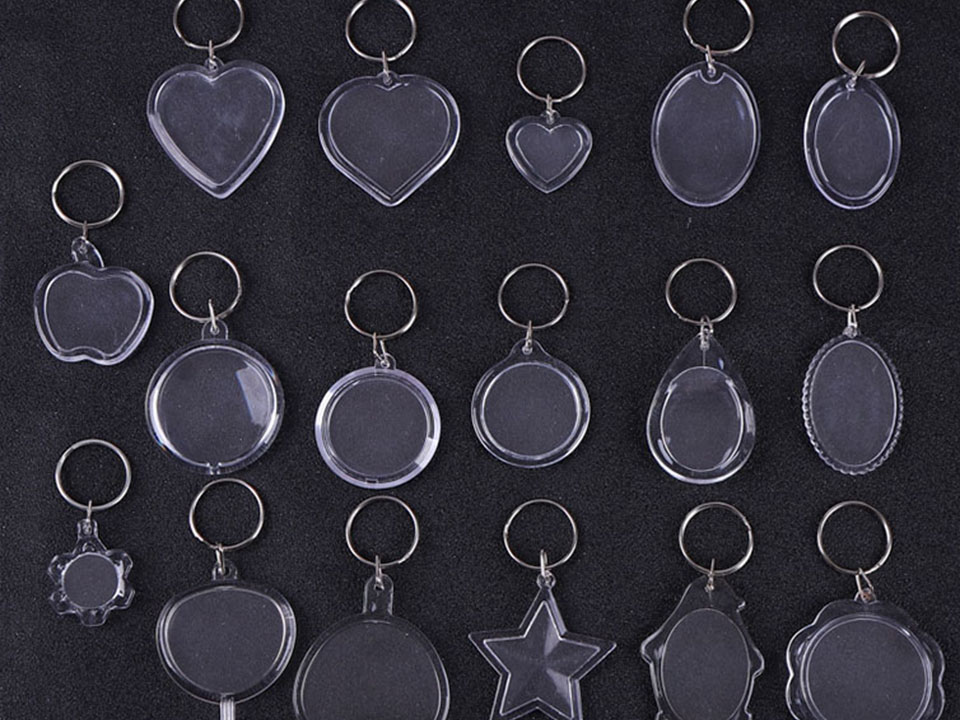 Acrylic Keychain Blanks