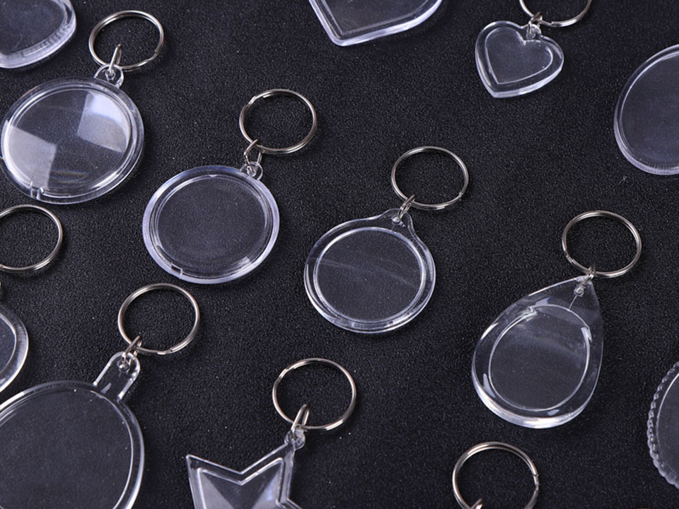 Acrylic Keychain Blanks