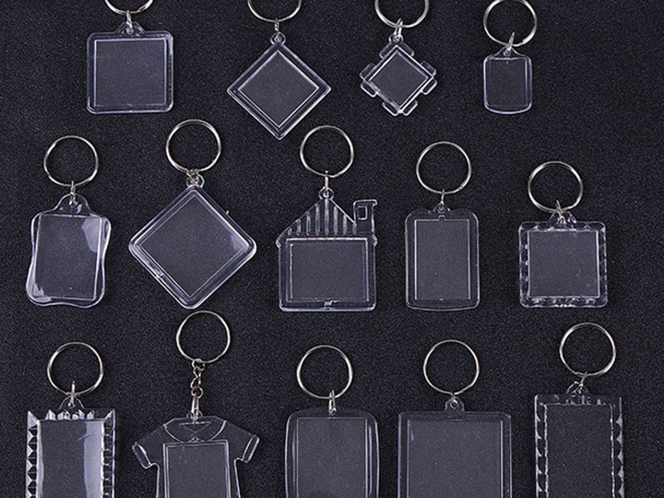Acrylic Keychain Blanks