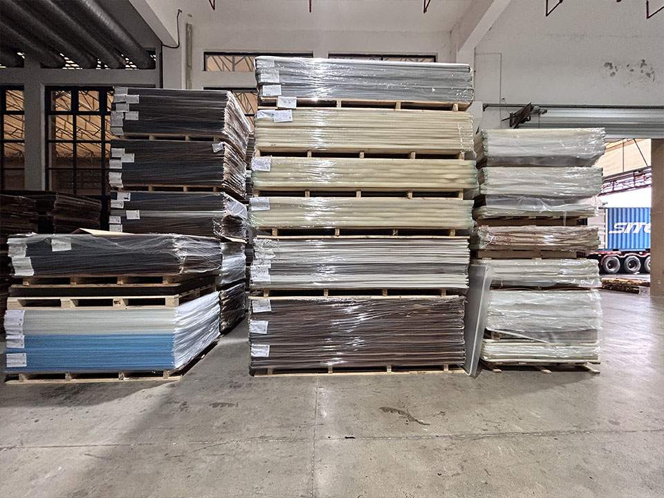 Placas de acrílico Produto de exposição Blocos de acrílico