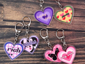 Custom Craft Personalized Acrylic Keychain