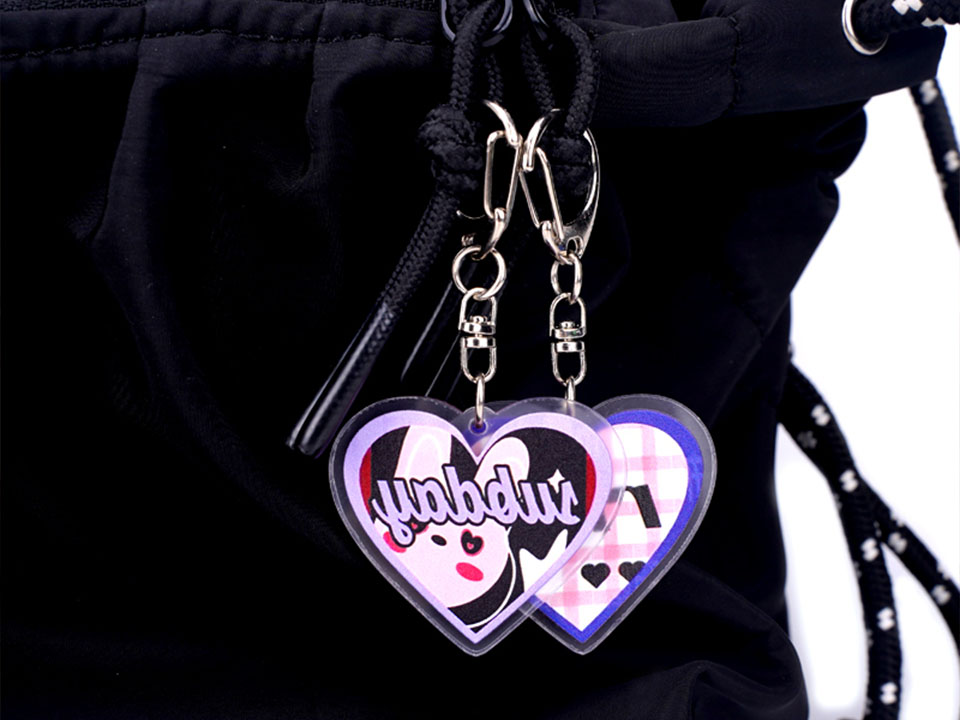 Custom Craft Personalized Acrylic Keychain