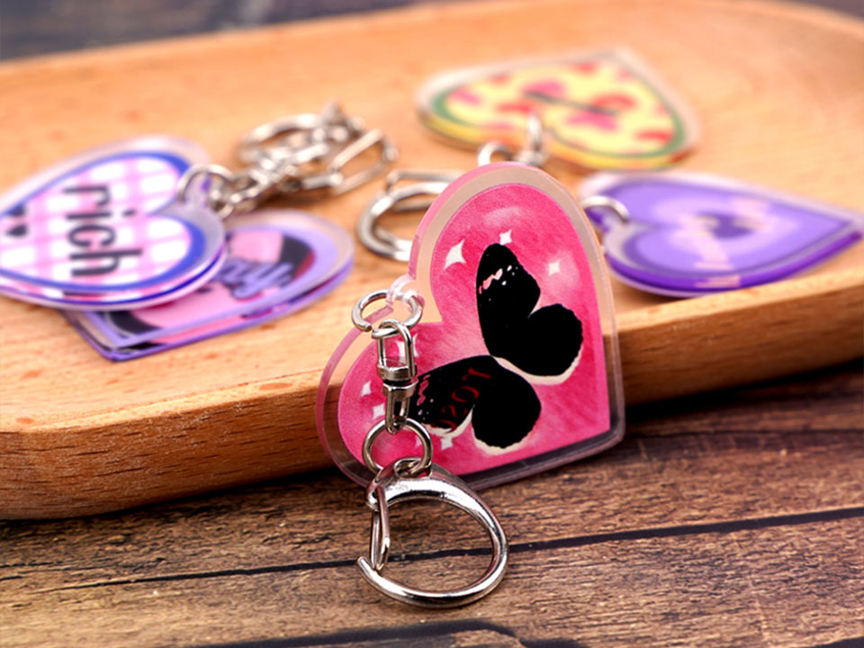 Custom Craft Personalized Acrylic Keychain