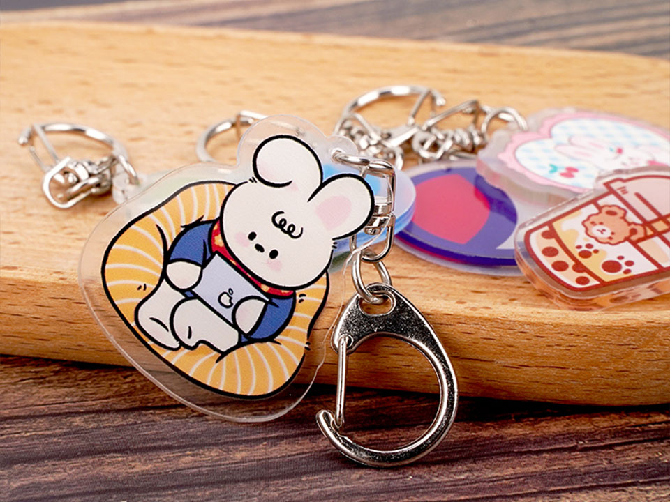 Custom Craft Personalized Acrylic Keychain