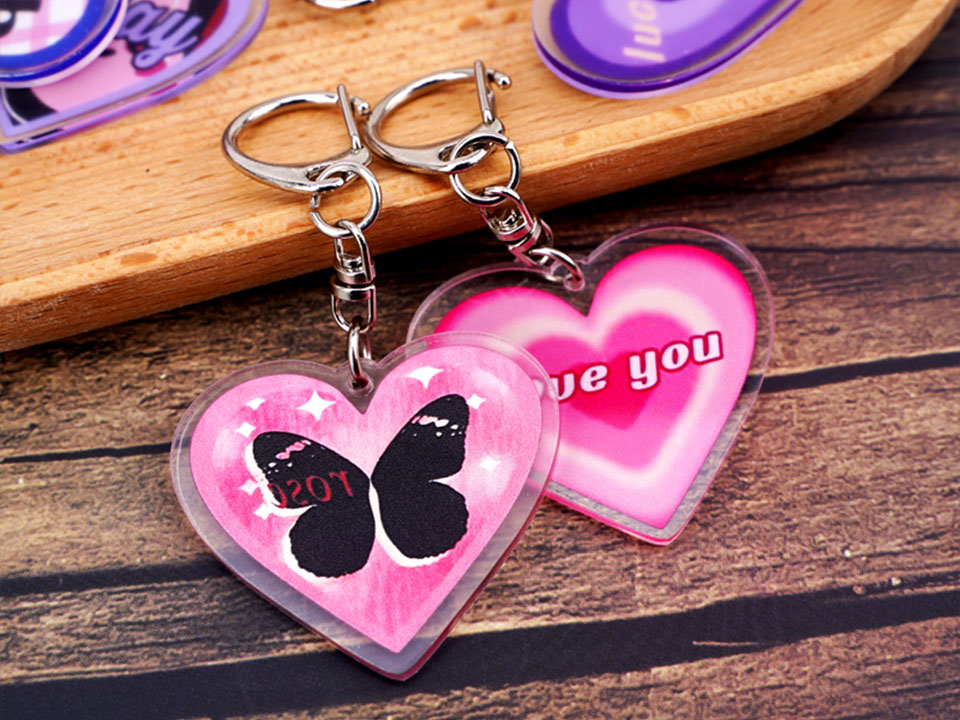 Custom Craft Personalized Acrylic Keychain