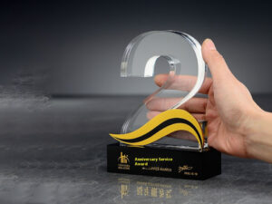 Custom-made high-end acrylic crystal trophies