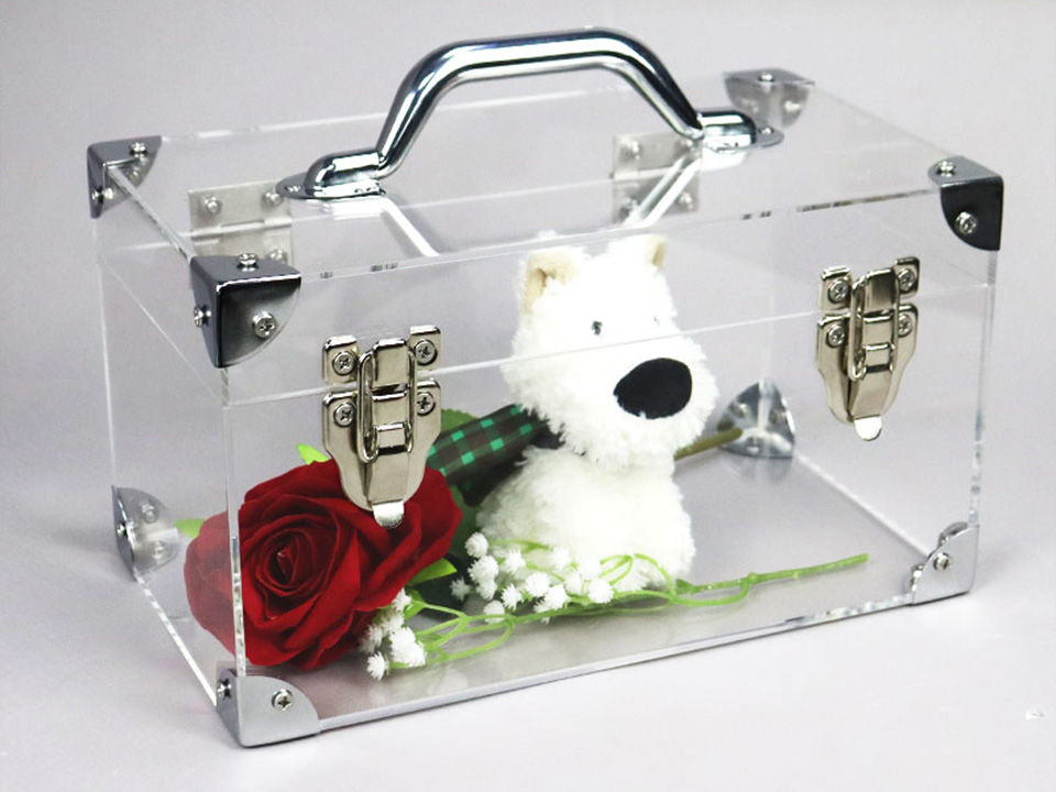 clear Acrylic Flower Boxes