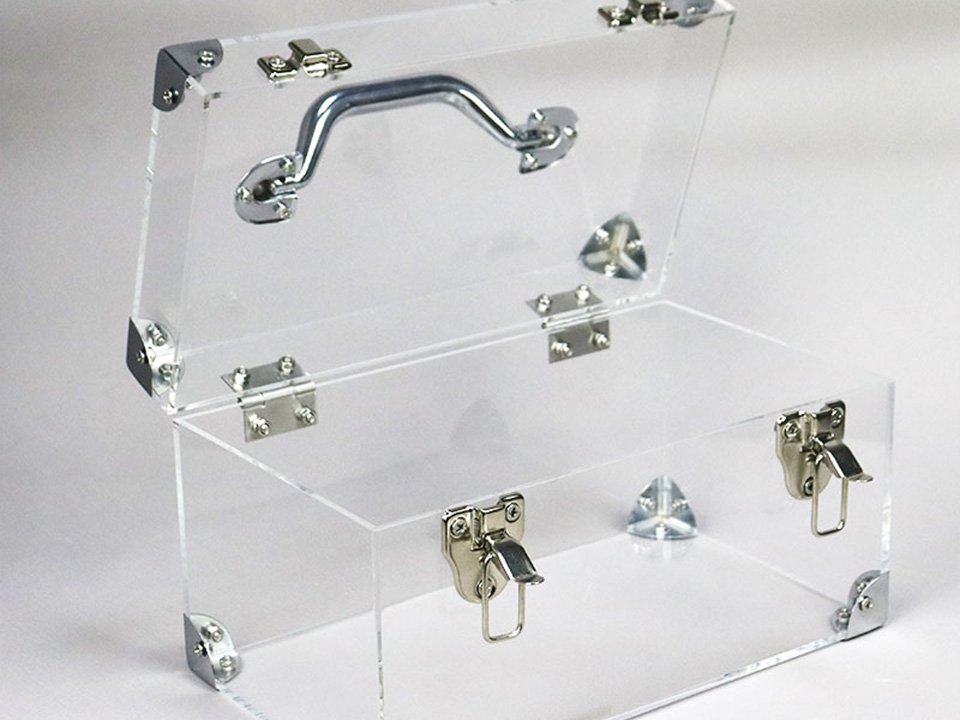 clear Acrylic Flower Boxes