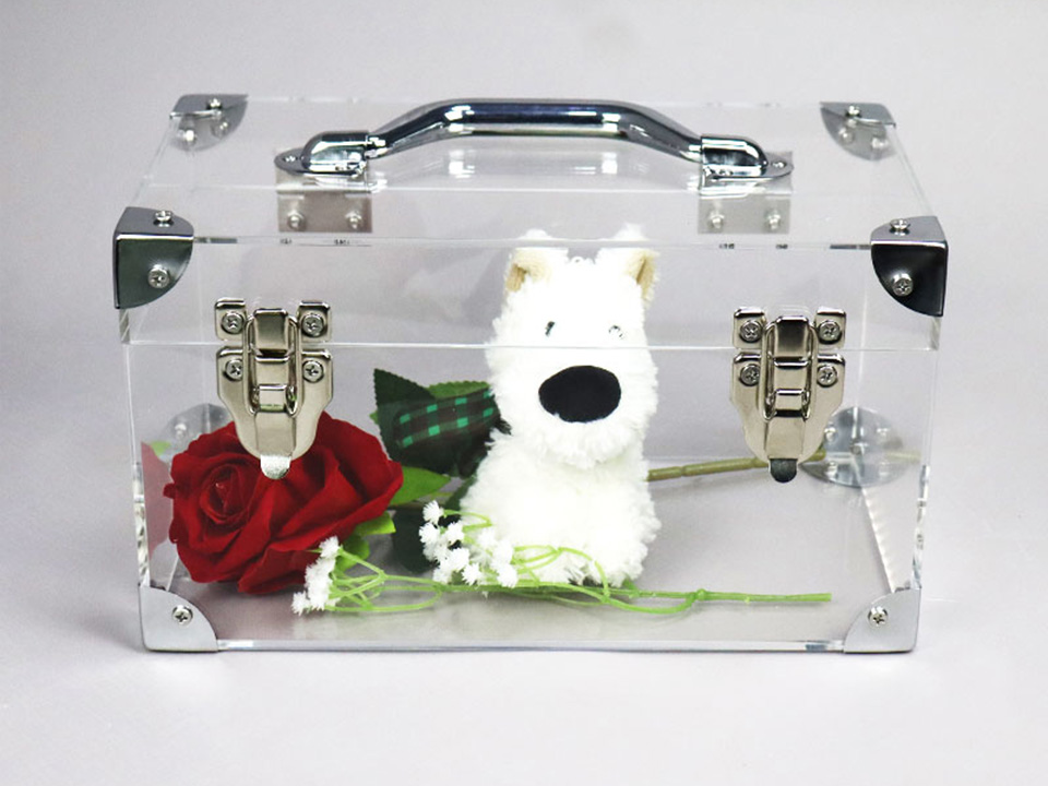 clear Acrylic Flower Boxes