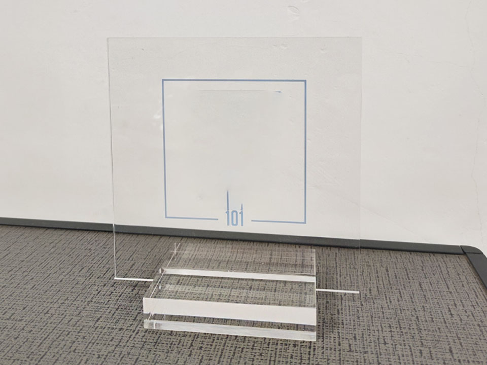 Custom Barcode Acrylic Sign