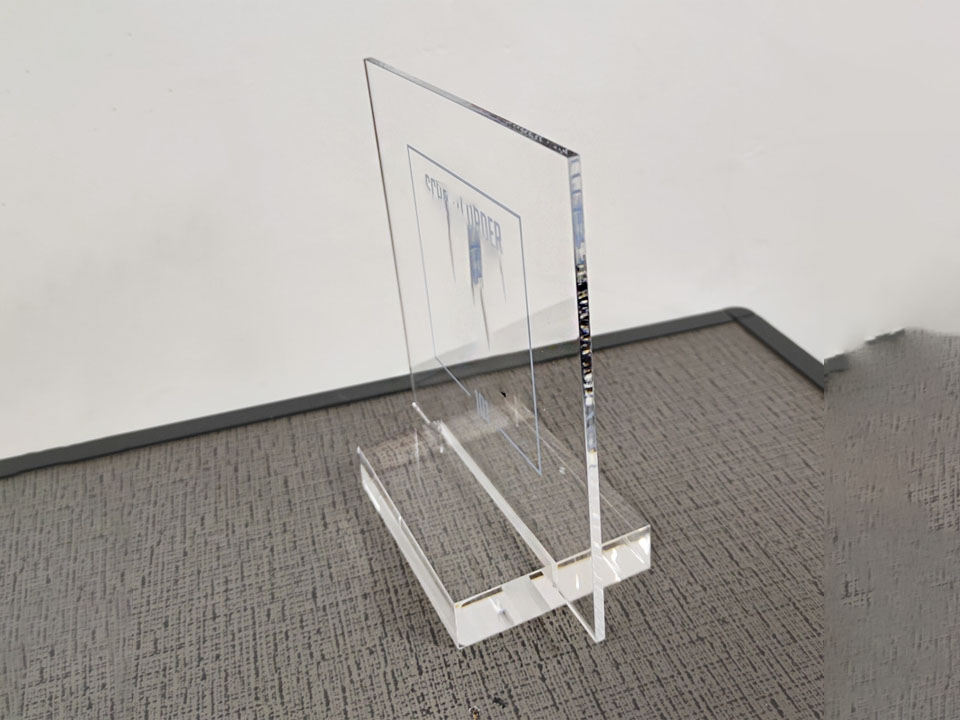 Custom Barcode Acrylic Sign