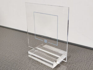 Custom Barcode Acrylic Sign