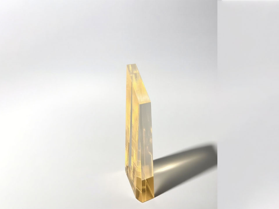 Elegant Acrylic Gold Base