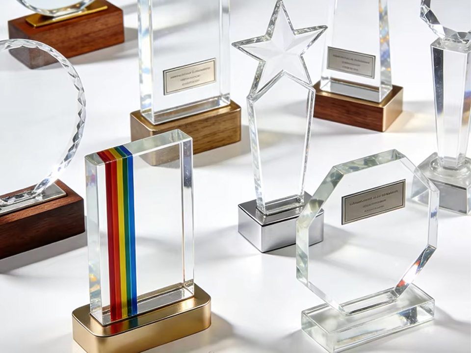 Individuelle Trophäen und Auszeichnungen aus Acryl